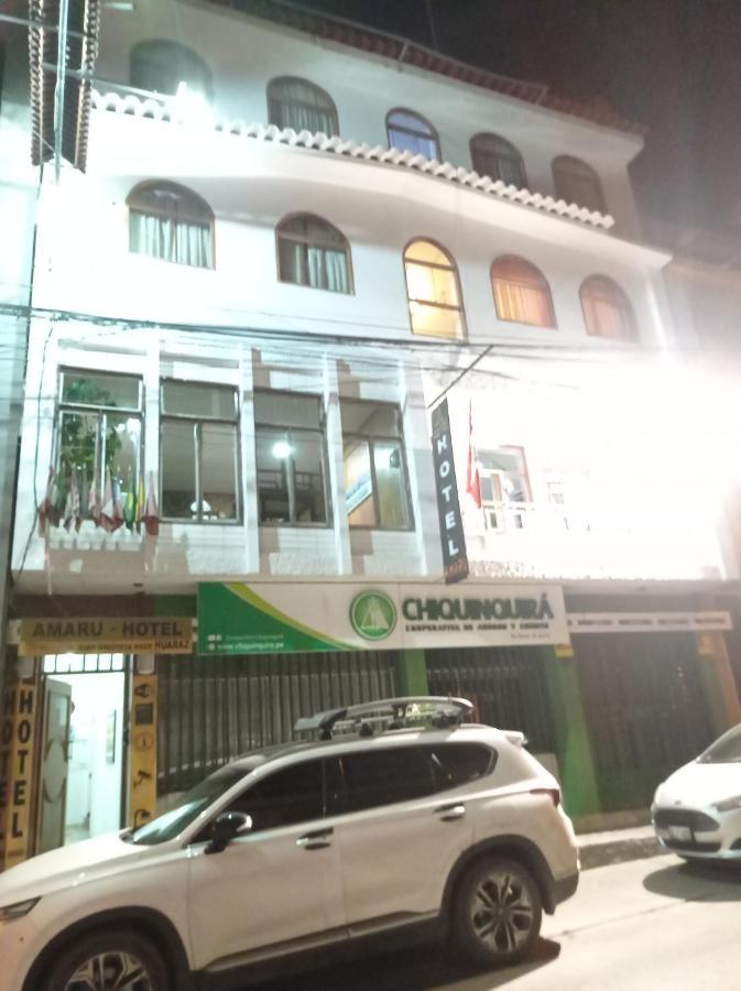 Amaru Hotel Huaraz מראה חיצוני תמונה